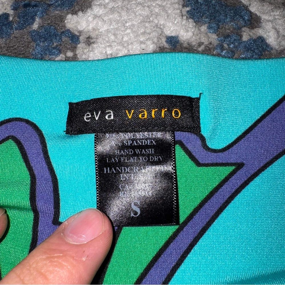 Eva Varro Vibrant Patterned Leggings - Picture 2 of 4